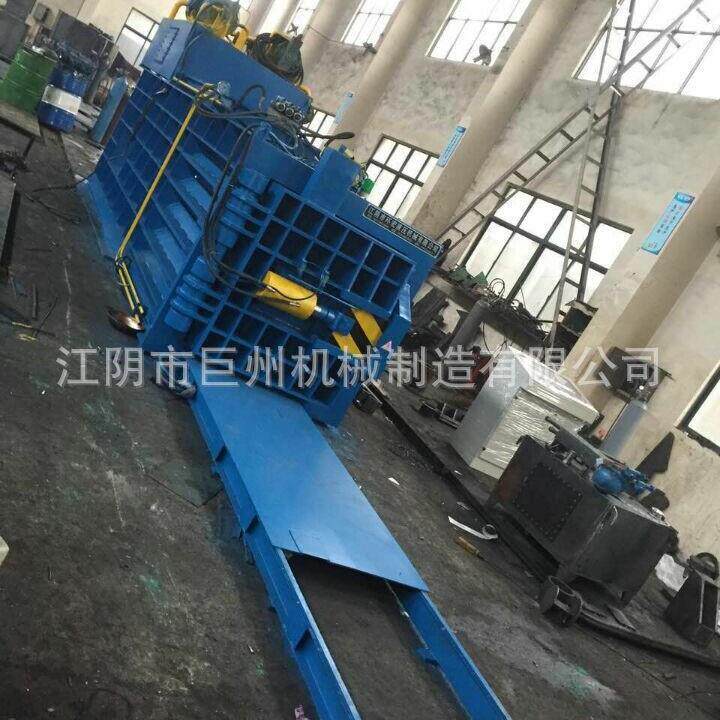 厂家供应大型卧式废纸打包机HPM-160废纸打包金属液压打包机压块