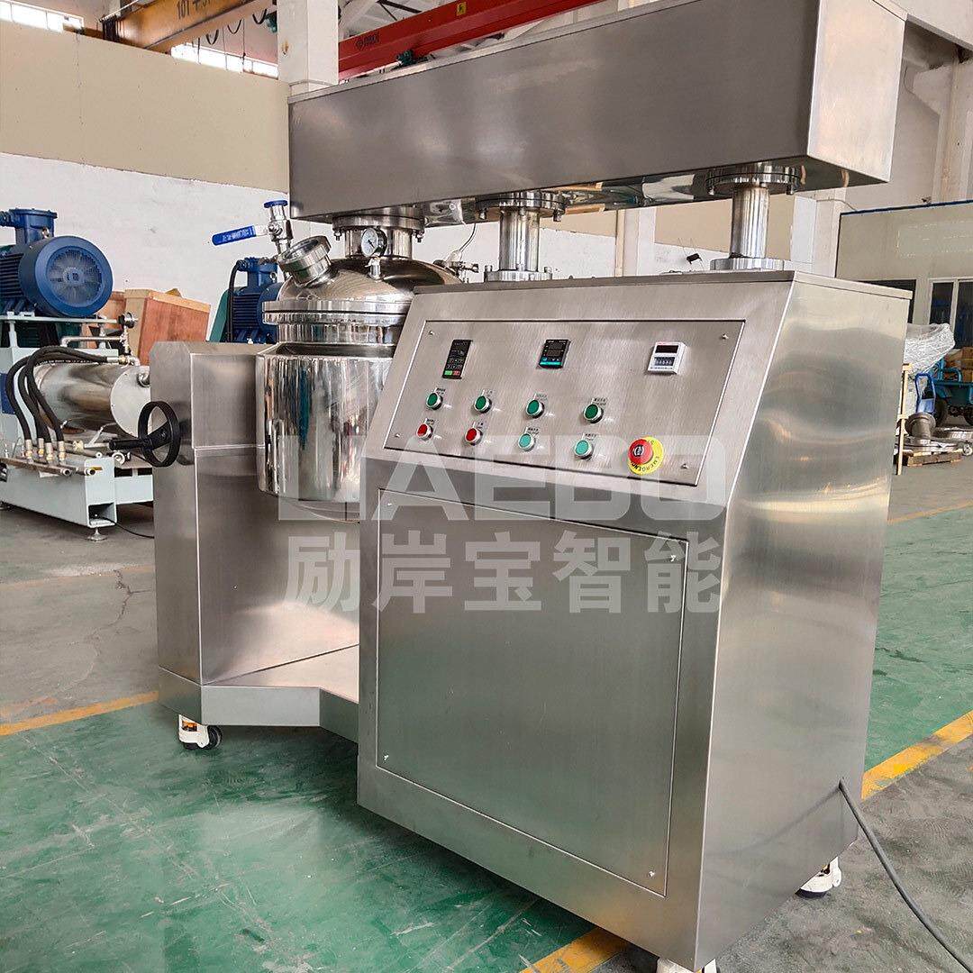 励岸宝非LJB50设50L粘度计物料真空加标热高框式刮壁电动升降搅拌