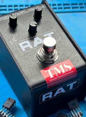 现货 ProCo Turbo Fat Dirty Solo Rat 2 白老鼠失真9V单块效果器