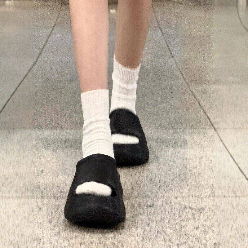厚底拖鞋女夏外穿高级感凉拖鞋沙滩海边绝美不累脚矮子乐不累脚