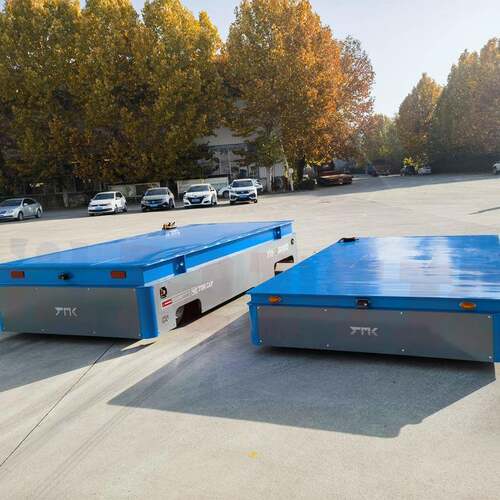 大吨位无轨平台车90°直角转弯电动平车60°原地旋转搬运车