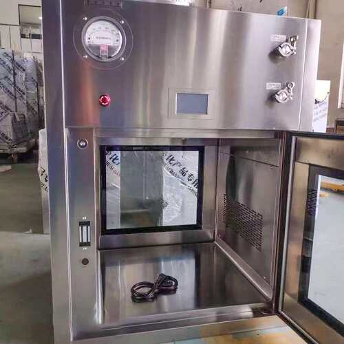洁净传递窗紫外线电子互锁传递柜食品厂无尘车间304不锈钢传递窗