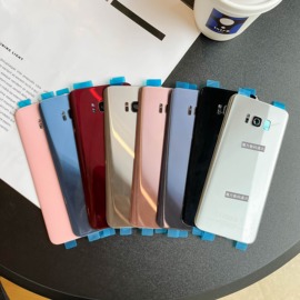 适用于三星s8s8+拆机玻璃后盖电池，盖s9s9+手机，后壳s8plus后盖胶