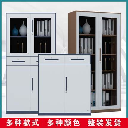 文件证柜更衣铁皮柜资料szb-0001柜档案柜员工储物柜财务凭带柜锁