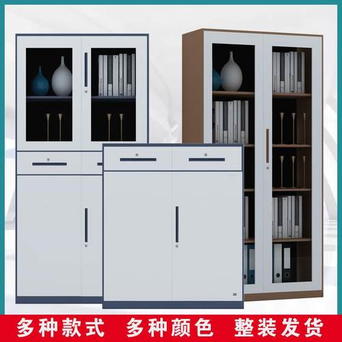 文件证柜更衣铁皮柜资料szb-0001柜档案柜员工储物柜财务凭带柜锁