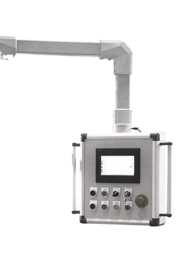 机床臂悬控臂制箱人机界HGB面作箱触摸屏操作箱支悬架铝合操金悬