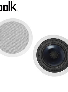 Polkaudio普乐RC8060i超薄吸顶音响喇叭天花板嵌入式天空吊顶音箱