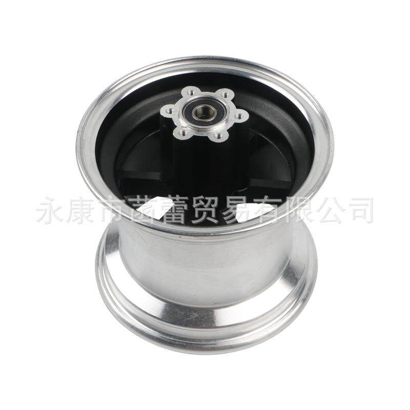 6英寸小哈蕾铝制轮毂轮辋带碟刹6孔用于10x6.00-6车轮