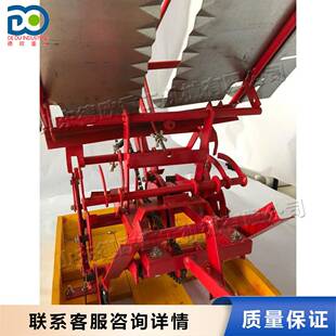 山地丘岭手摇式插秧机 双行人力步退式水稻栽种机 水稻秧苗种植机