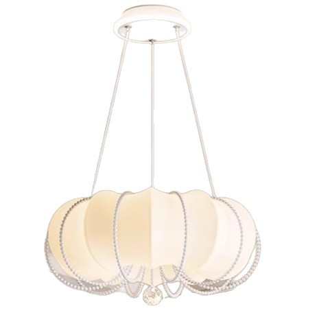 卧室灯法式轻奢高级感吸顶灯圆灯创意个性氛围感水晶灯珍珠南瓜灯