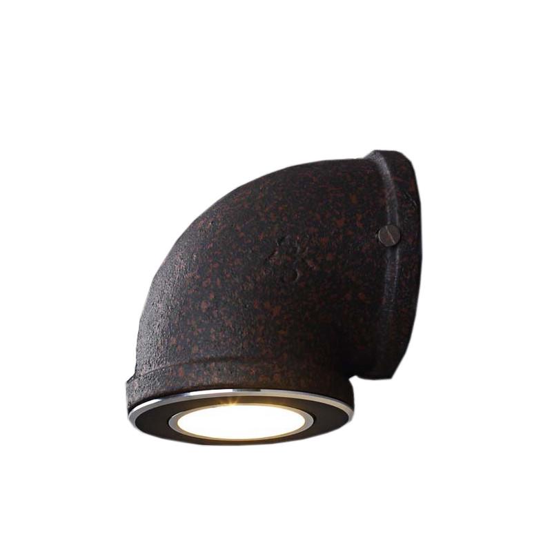 复古loft创意个性餐厅咖啡厅酒吧吧台美式乡村水管过道工业风壁灯