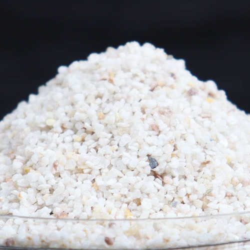 安徽石英砂4#0.5-1mm 精密铸造石英砂颗粒滤池用硬度滤料滤水建造