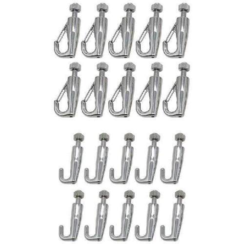 10 Pieces Metal Picture Hangers for Art Display Stainless