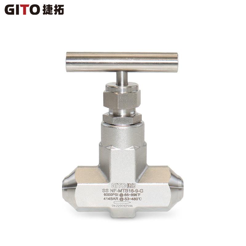 NF模锻体高温高压针阀SS316L锻造一体式6000PSI针阀