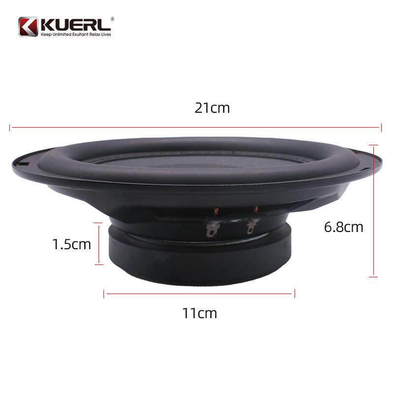 厂音家K-808/108寸10改寸超薄木质响装低音炮喇叭汽车低音喇内叭