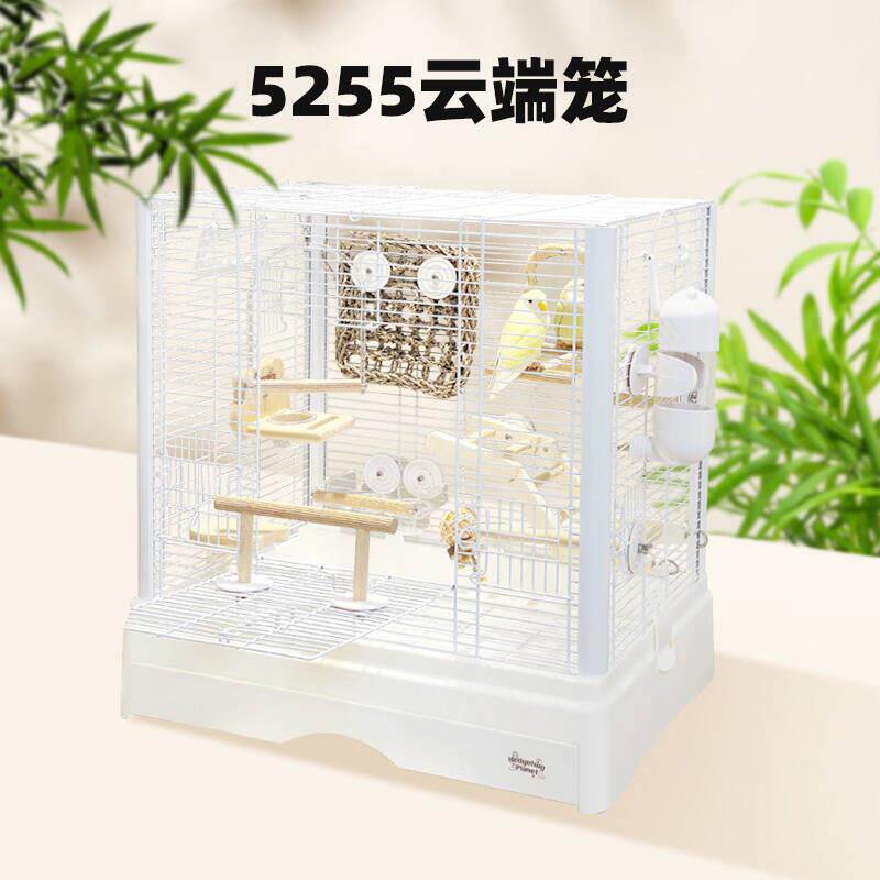 刺星球52云端加高别墅鹦鹉笼横线 线方笼立柱鹦鹉鸟笼虎皮牡丹玄