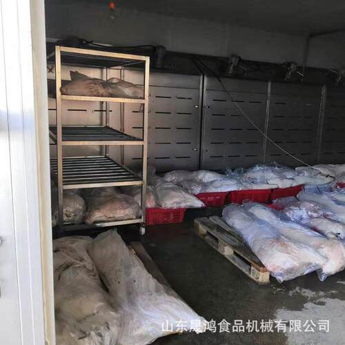 晟鸿冻肉缓化设备 冷冻品肉类解冻机 羊酮体低温高湿解冻库