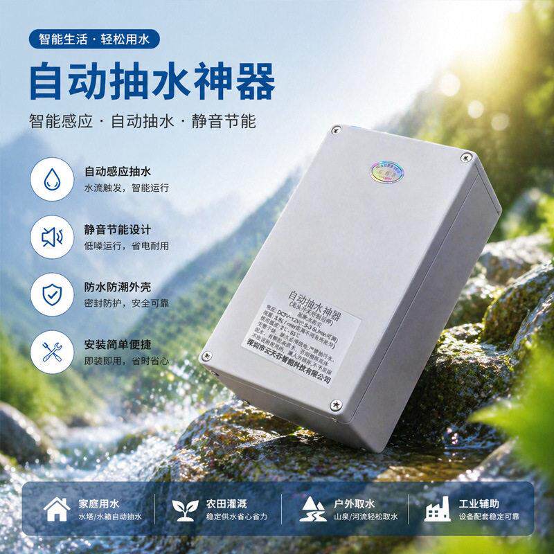 桶装纯净水电动吸水器抽水自动上水家用线管机静音台下水槽抽水泵