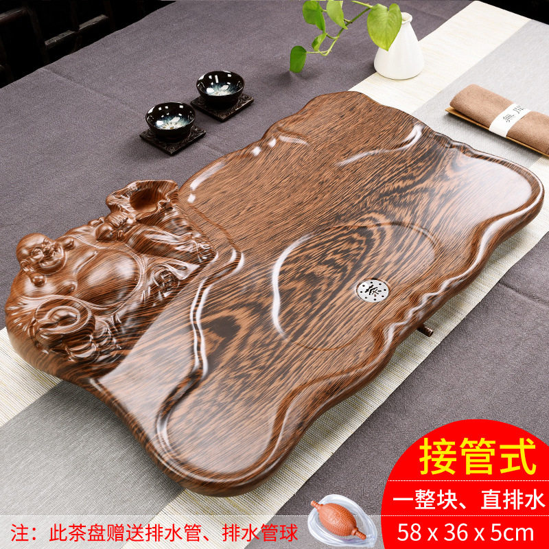 茶几上放的茶台功夫茶台盘排水工夫具网红茶盘2022款潮汕老式茶盘,餐饮具,茶盘,淘宝优惠券,粉丝福利购,淘宝优惠卷