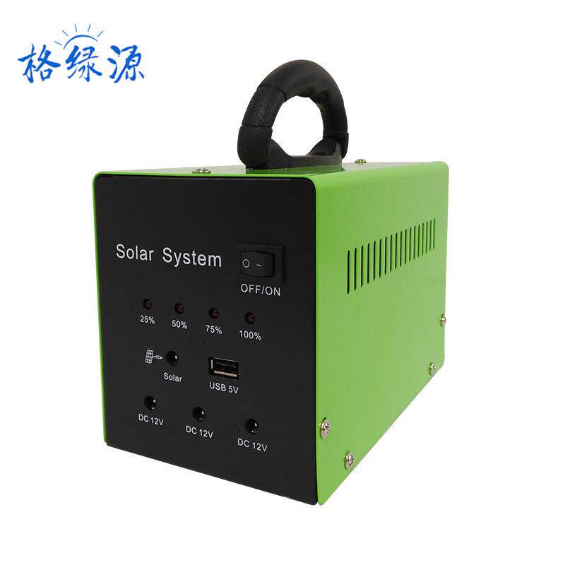 新款直销太阳能光伏发电系统家用30W大功率带小家电光伏发电机户