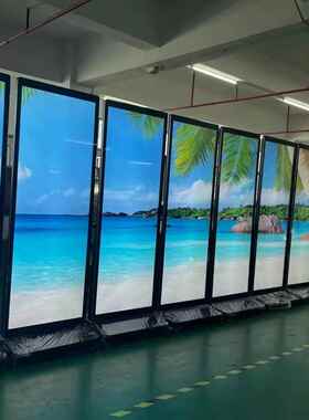 厂家直销寸显示展20220407厅文创5宣传高清画质自主切割立面式7广