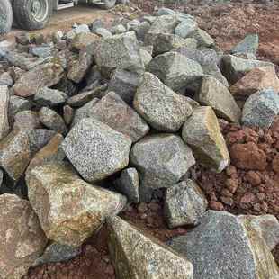 砌墙石垒墙石毛石块石片石花园花坛挡土石条石地基石