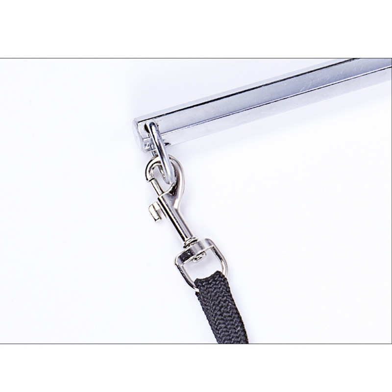 宠物美容台吊杆夹具吊绳三件套不锈钢支架吊杆配件宠物店用品批发