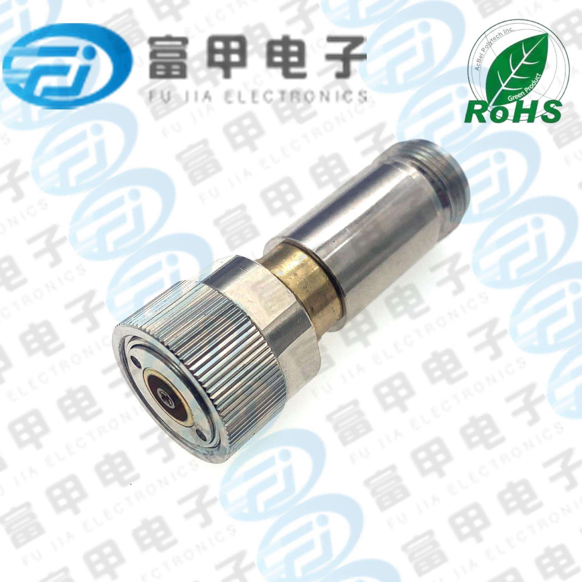 RF同轴连接器N型母头转L16平头,高频仪器测试头