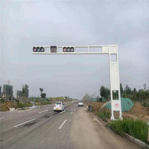 LED交通信号灯杆 框架式led交通红绿灯十字路口安全指示信号灯