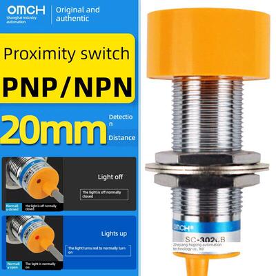 沪工接近开关Sc-3020A/B/C/D/Al/Bl直流Sc-2020交流常开常闭大头