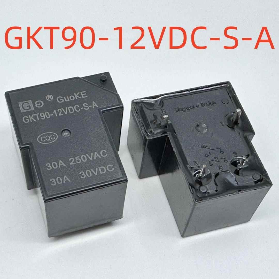 全新 4脚 30A 继电器 GKT90-12VDC-S-A T90A4