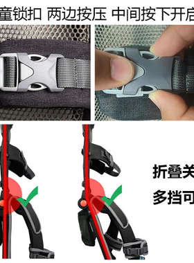 WIPHA韦帕宝宝儿童马鞍肩座背孩子背娃神器登山户外背架带娃爬山