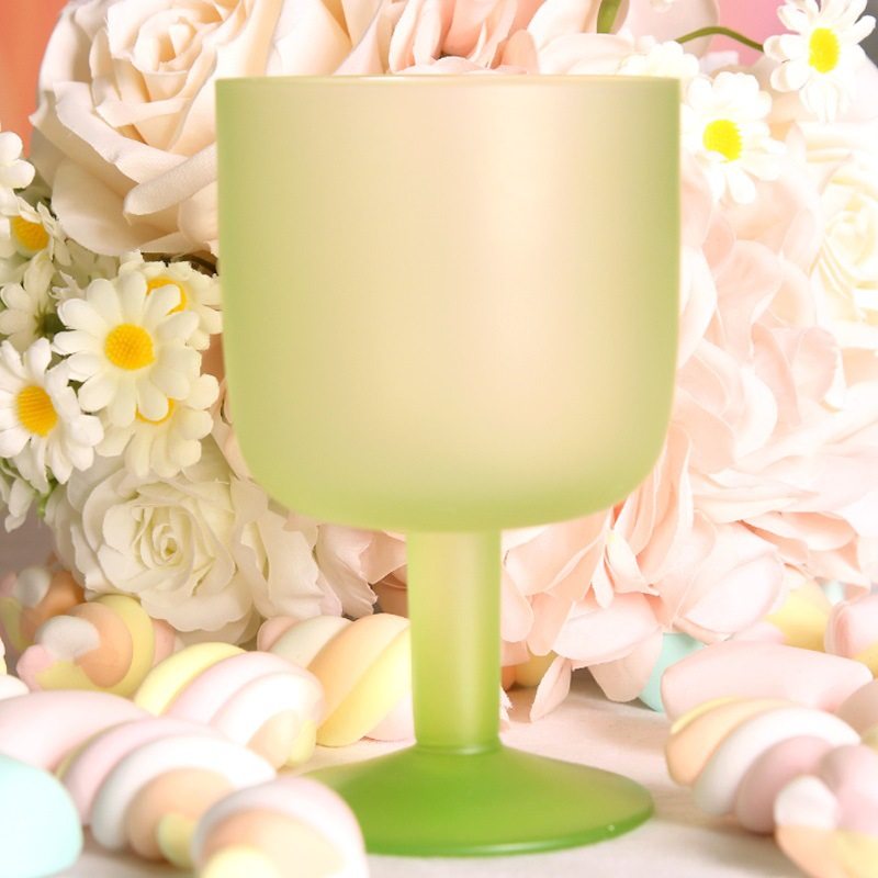 简约高颜值糖果系列纯色水杯复古磨砂矮脚玻璃杯喷色果汁杯礼物杯,餐饮具,玻璃杯,淘宝优惠券,粉丝福利购,淘宝优惠卷