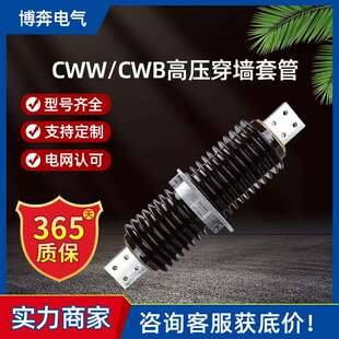 CWW高压穿墙套管CWB/FCGWB-12/20/40.5KV陶瓷绝缘630/4000A高耐压