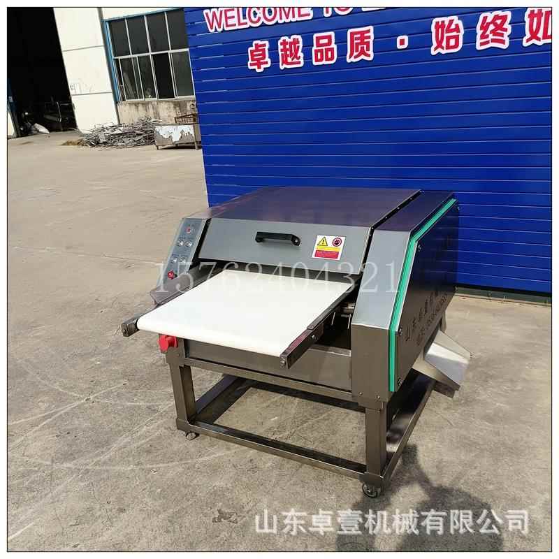 全自宰鸡脖子666去皮机鸡脖去皮剥皮机输送皮带动水式家禽屠脱皮