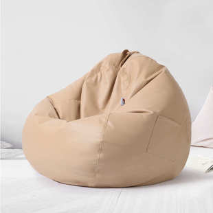 beanbag沙发公寓皮质免拆洗皮革酒店袋pu沙发懒人创意豆