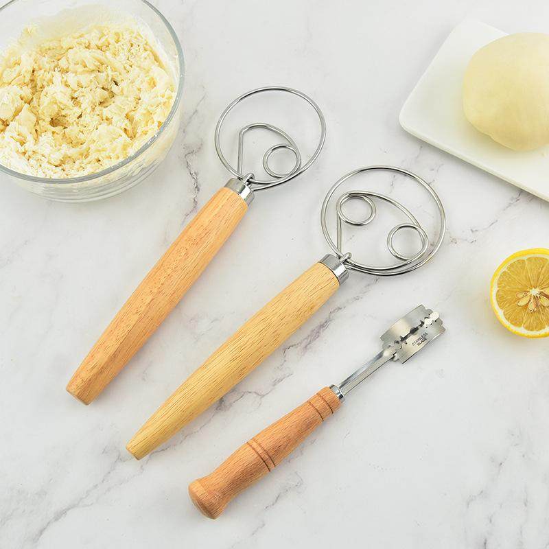 不锈钢搅拌器打蛋器木柄打蛋器
