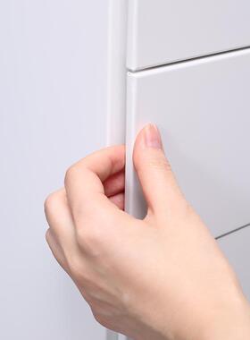 钢桌下带抽屉柜矮柜制办室档案公收纳铁皮文件柜轮移JQ-6210动落