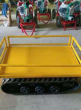 全地形行橡带胶履NCP带车电动底盘运输车科研器机人勘探小型履底