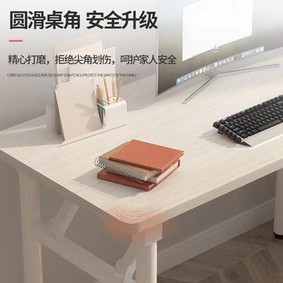 桌免安桌装折叠桌电脑桌学习书桌出PUP租屋宿舍家用小户型简吃易