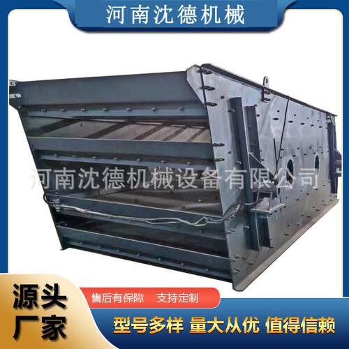 4YK1548石料线选矿筛矿用稀油圆振筛锰钢丝编制筛网材质质量好