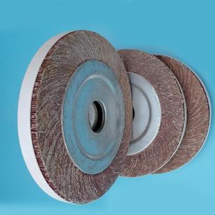 立式砂布轮千叶轮抛光砂轮片木材打磨百叶片圆盘砂轮铜材铝材磨光