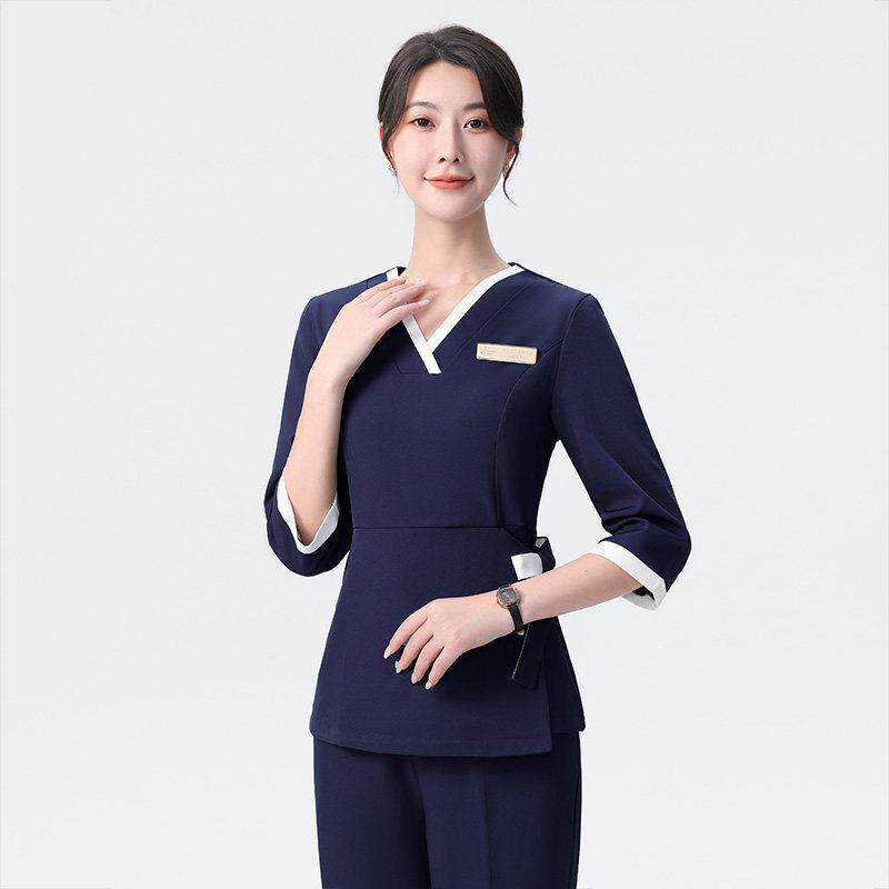 美容师春夏美容院女高端刷手服洗手服工作服工装牙科医美整形前台