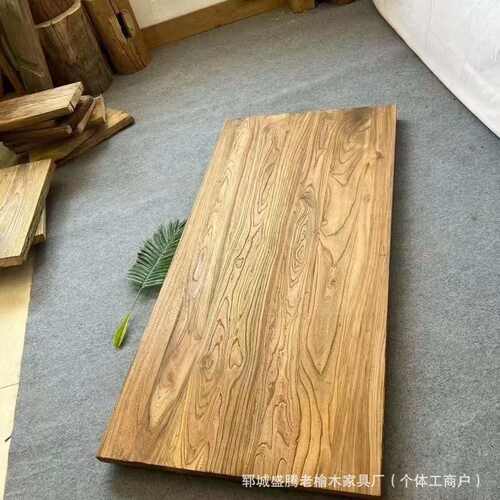 复古老榆木原木板材家具装修地板楼梯板材家用卧室书桌飘窗板材