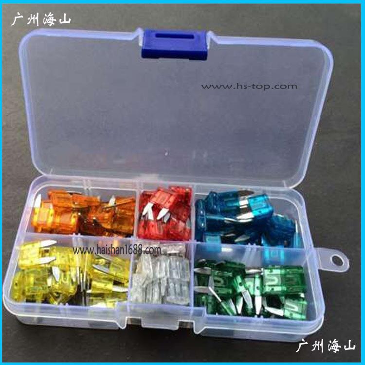 插片保险丝ATN 小型汽车保险片 120只盒装5A10A15A20A25A30A