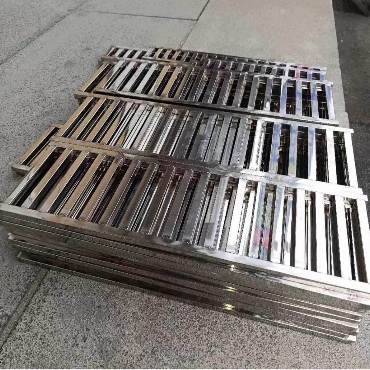 方管地沟盖板不锈钢排水沟格栅篦子厨房下水道方通盖板