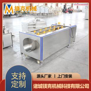 山药去泥沙机器设备苹果脱皮去皮机械土豆毛辊清洗机器