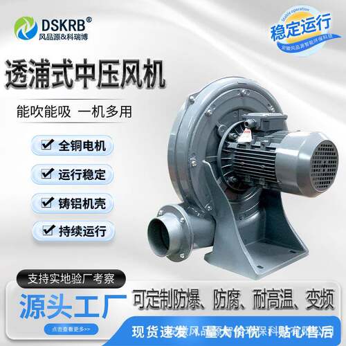 工业粉尘处理管道送风用TB150透浦式中压鼓DSKRB生产商
