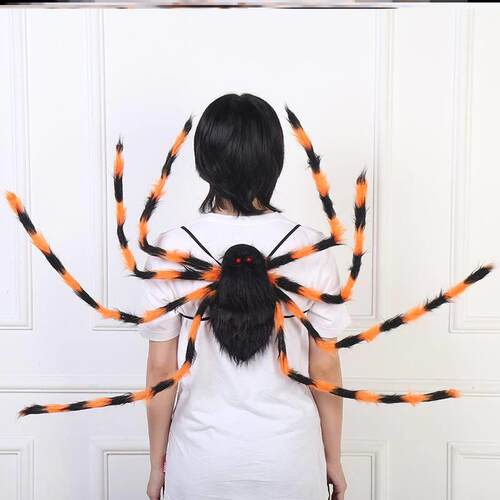 Halloween spider pocket spider wings Costume party dress up