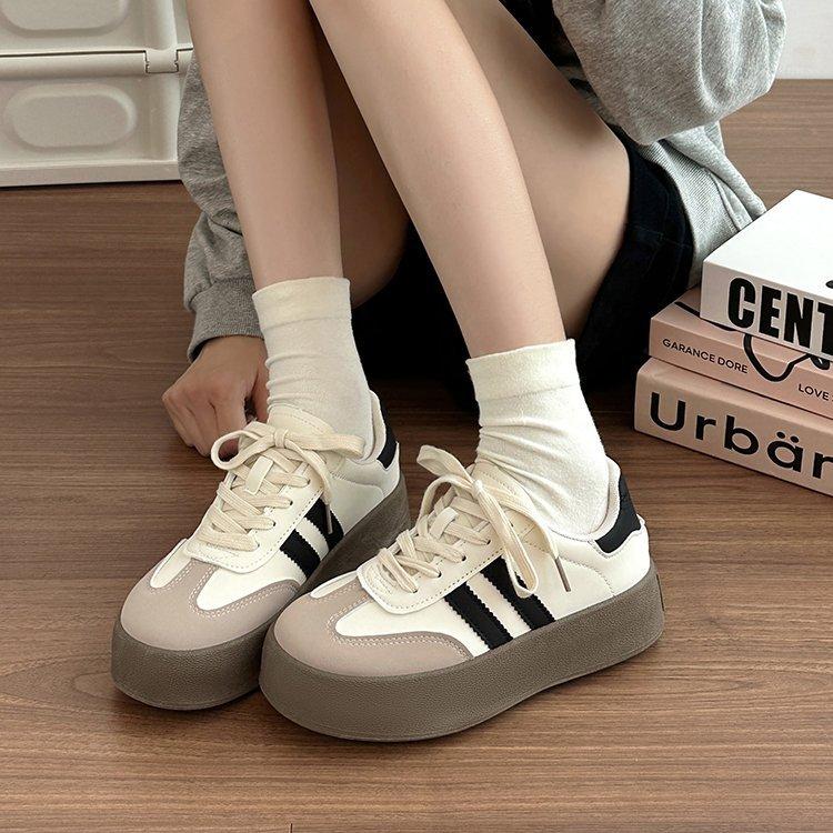 跨境女鞋阿甘防滑时尚休闲老爹鞋